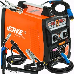 Invertorová zváračka MIG/MMA/TIG 200A VERKE PREMIUM